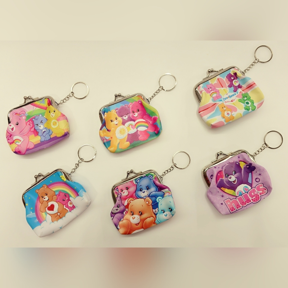 6- Care Bears Multicolor Coin Purse